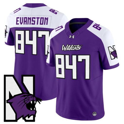 Northwestern Wildcats Honoring ’95 Vapor Limited Jersey - All Stitched - Image 19