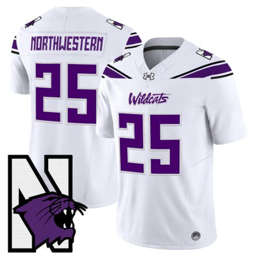 Northwestern Wildcats Honoring ’95 Vapor Limited Jersey - All Stitched - Image 3