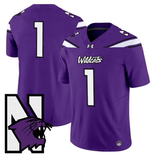 Northwestern Wildcats Honoring ’95 Vapor Limited Jersey - All Stitched - Image 12