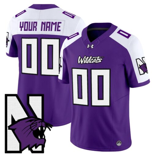 Northwestern Wildcats Honoring ’95 Vapor Limited Custom Jersey - All Stitched - Image 5
