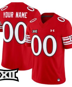 Utah Utes 2025 Vapor Limited Custom Jersey V2 - All Stitched