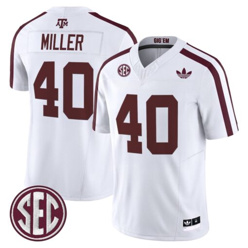 Texas A&M Aggies 2025 Vapor Limited Jersey V2 - All Stitched - Image 32