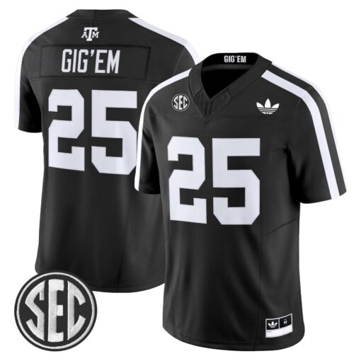 Texas A&M Aggies 2025 Vapor Limited Jersey V2 - All Stitched - Image 45
