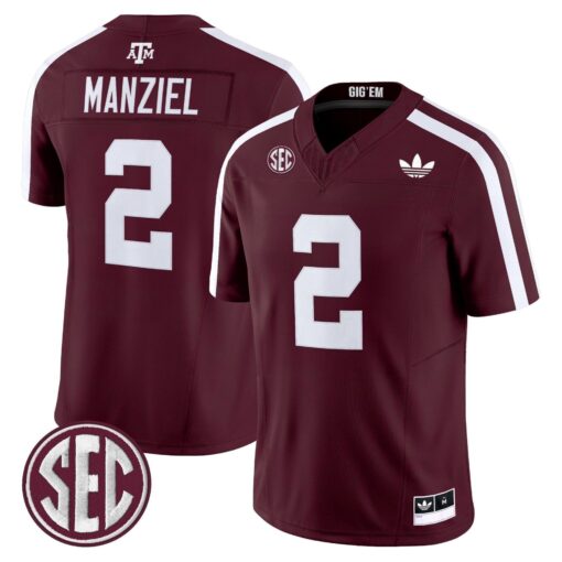 Texas A&M Aggies 2025 Vapor Limited Jersey V2 - All Stitched - Image 37