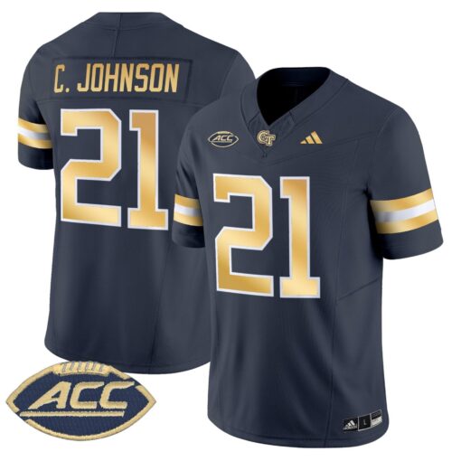 Georgia Tech Yellow Jackets 2025 Vapor Limited Jersey - All stitched - Image 30