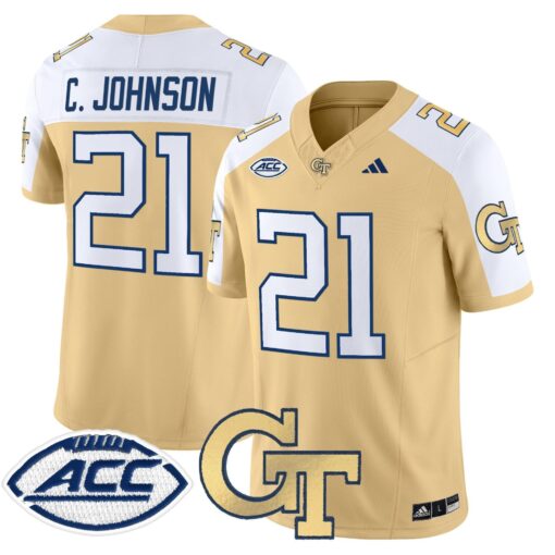 Georgia Tech Yellow Jackets 2025 Vapor Limited Jersey - All stitched - Image 25