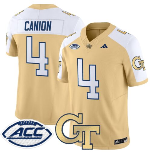 Georgia Tech Yellow Jackets 2025 Vapor Limited Jersey - All stitched - Image 24