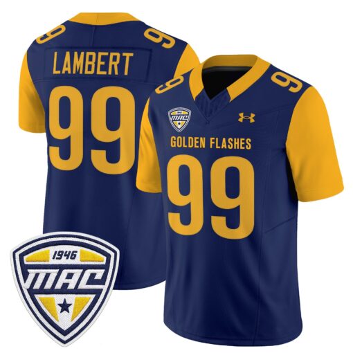 Men's Kent State Golden Flashes 2025 Vapor Limited Jersey - All Stitched - Image 9