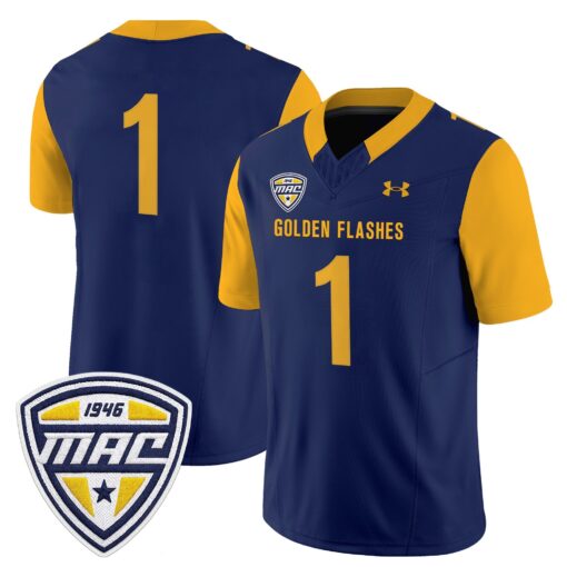 Men's Kent State Golden Flashes 2025 Vapor Limited Jersey - All Stitched - Image 13
