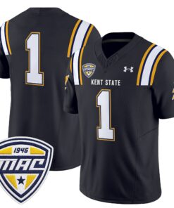 Alternative view of Men's Kent State Golden Flashes 2025 Vapor Limited Jersey - All Stitched