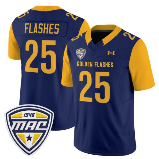 Men's Kent State Golden Flashes 2025 Vapor Limited Jersey - All Stitched - Image 11
