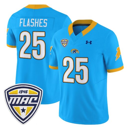Men's Kent State Golden Flashes 2025 Vapor Limited Jersey - All Stitched - Image 22