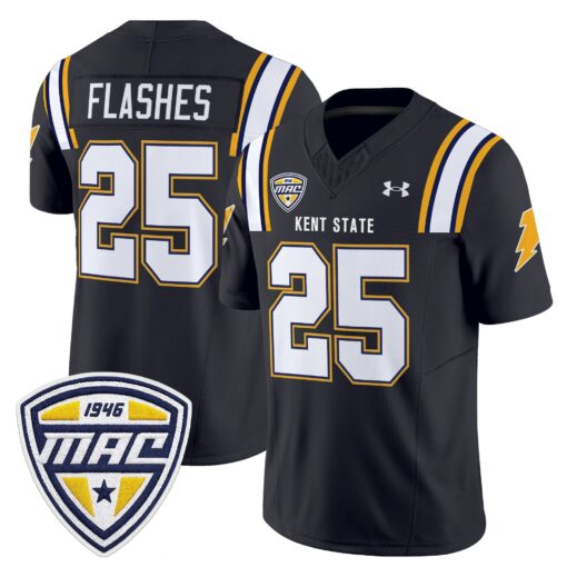 Men's Kent State Golden Flashes 2025 Vapor Limited Jersey - All Stitched - Image 45