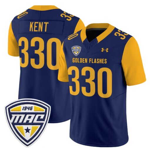 Men's Kent State Golden Flashes 2025 Vapor Limited Jersey - All Stitched - Image 5