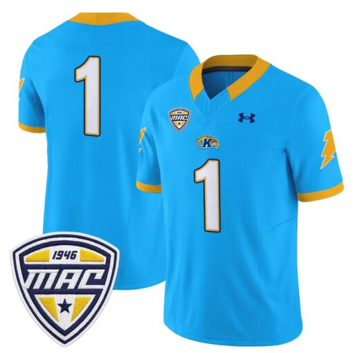 Men's Kent State Golden Flashes 2025 Vapor Limited Jersey - All Stitched - Image 24