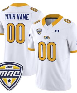 Kent State Golden Flashes 2025 Vapor Limited Custom Jersey - All Stitched