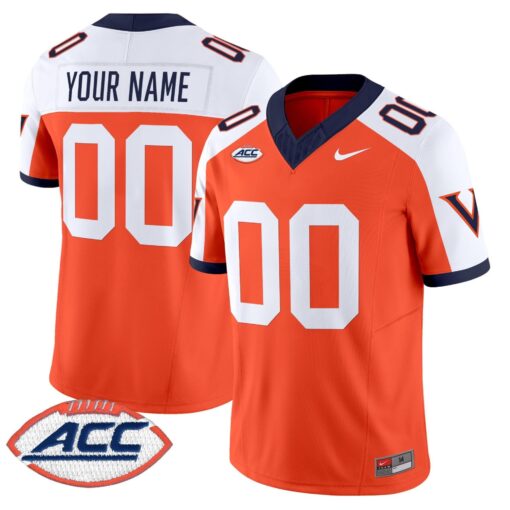 Virginia Cavaliers 1995 Throwbacks Vapor Limited Custom Jersey - All Stitched - Image 4