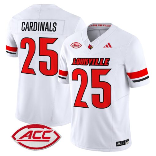 Louisville Cardinals 2025 Vapor Limited Jersey - All Stitched - Image 54