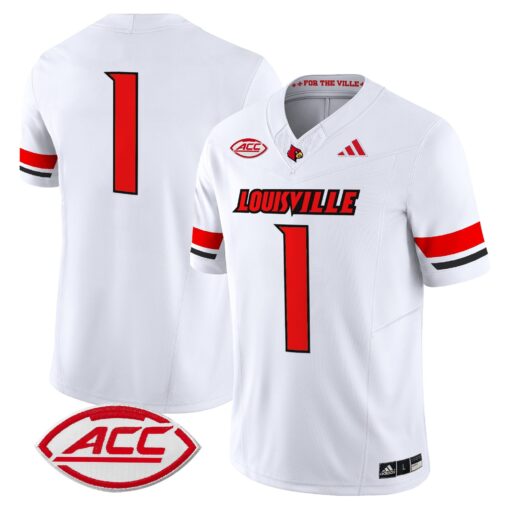 Louisville Cardinals 2025 Vapor Limited Jersey - All Stitched - Image 2