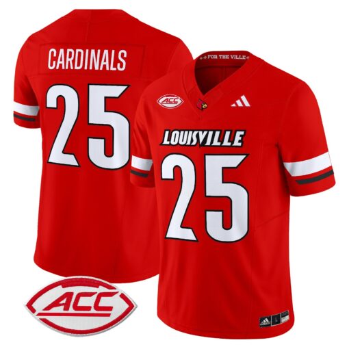 Louisville Cardinals 2025 Vapor Limited Jersey - All Stitched - Image 49
