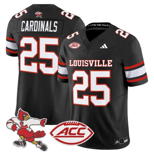 Louisville Cardinals 2025 Vapor Limited Jersey - All Stitched - Image 22