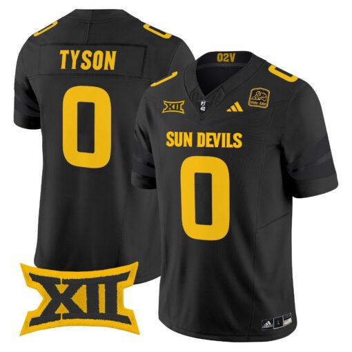 Arizona State Sun Devils 2025 Vapor Limited Jersey - All Stitched - Image 40