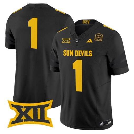 Arizona State Sun Devils 2025 Vapor Limited Jersey - All Stitched - Image 12