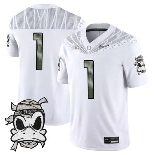 Oregon Ducks 2025 "Mummy Duck" Vapor Limited Jersey - All Stitched - Image 2