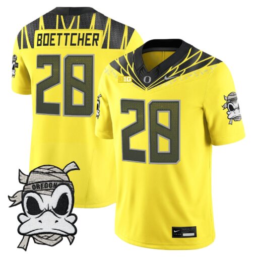 Oregon Ducks 2025 "Mummy Duck" Vapor Limited Jersey - All Stitched - Image 19