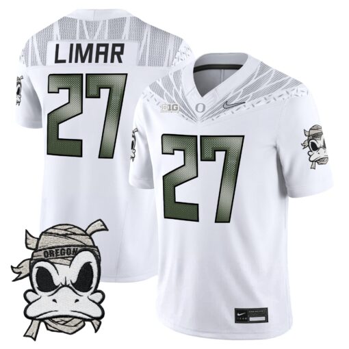 Oregon Ducks 2025 "Mummy Duck" Vapor Limited Jersey - All Stitched - Image 34