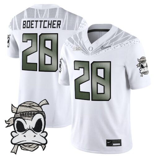Oregon Ducks 2025 "Mummy Duck" Vapor Limited Jersey - All Stitched - Image 42