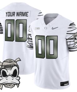 Oregon Ducks 2025 "Mummy Duck" Vapor Limited Custom Jersey - All Stitched