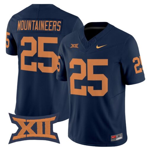 West Virginia Mountaineers 1965 Throwback Vapor Limited Jersey - All Stitched - Image 8