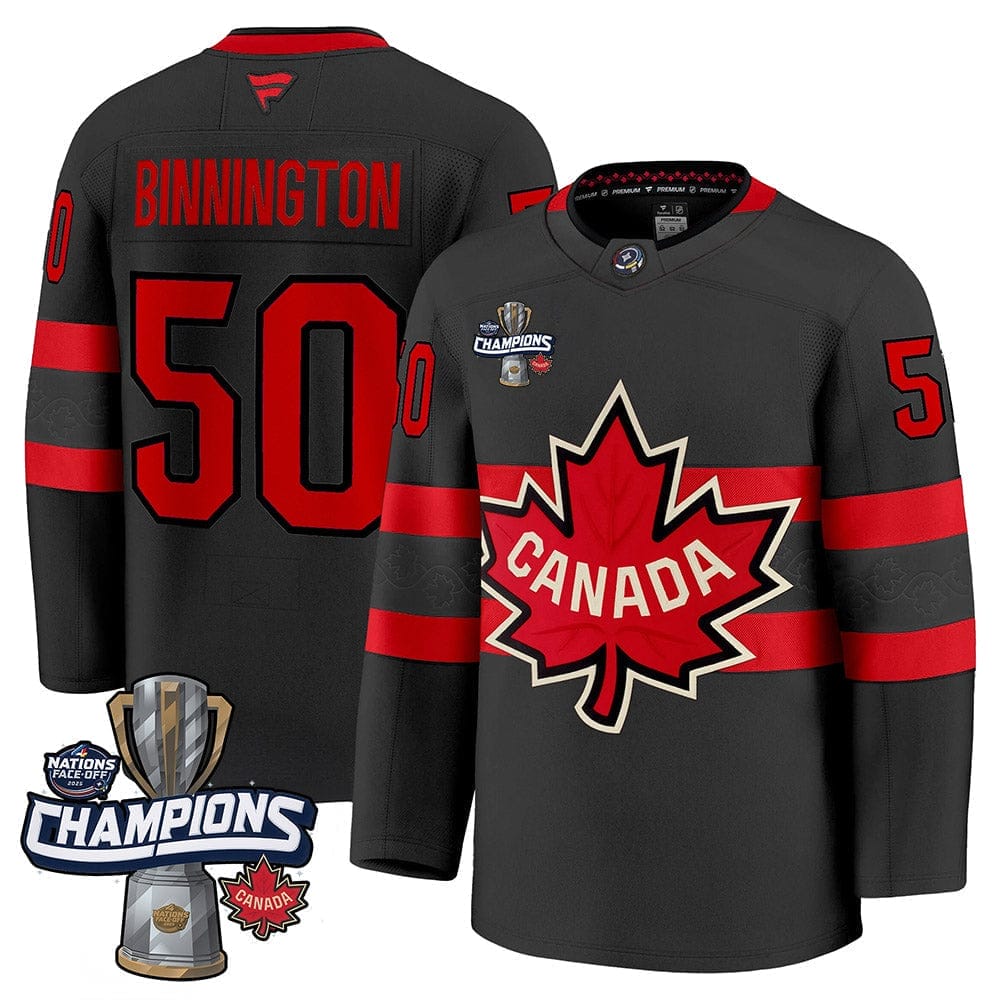 Men Canada 2025 4 Nations Face-Off Champions Jersey - All Stitched 4 Men Canada 2025 4 Nations Face-Off Champions Jersey - All Stitched - Image 4