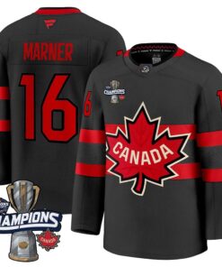 Men Canada 2025 4 Nations Face-Off Champions Jersey - All Stitched 37 1 6
