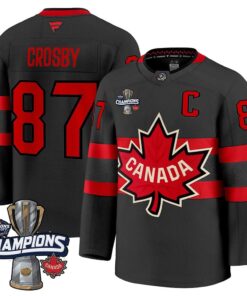 Men Canada 2025 4 Nations Face-Off Champions Jersey - All Stitched 39 1 8