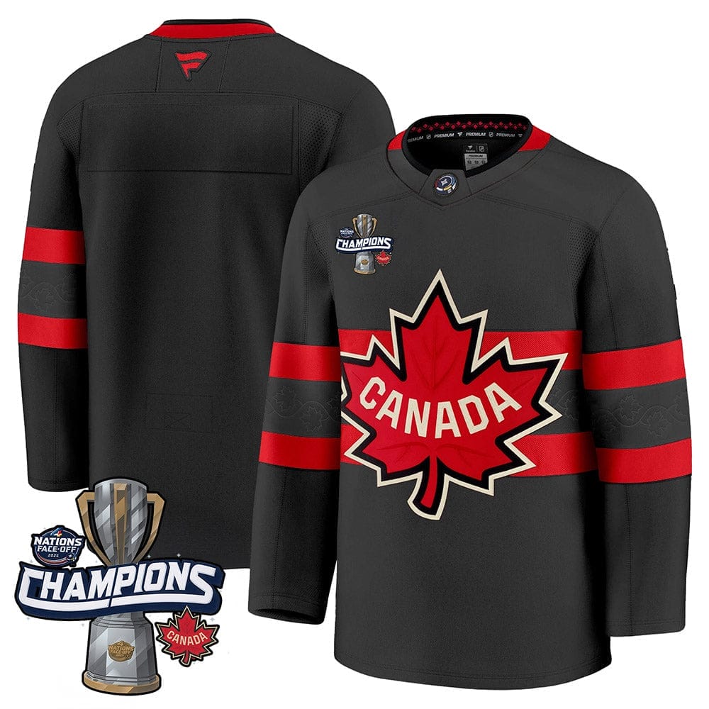 Men Canada 2025 4 Nations Face-Off Champions Jersey - All Stitched 13 Men Canada 2025 4 Nations Face-Off Champions Jersey - All Stitched - Image 13