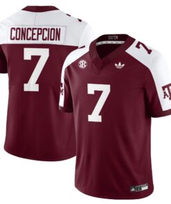 Texas A&M Aggies Football 1975 Throwback Jersey - All Stitched 25 509VTHNJS240MaroonAlternate Concepcion