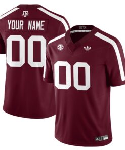 Texas A&M Aggies Football 1975 Throwback Custom Jersey - All Stitched