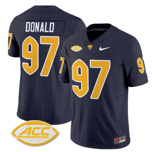 Aaron Donald Jersey #97 Pittsburgh Panthers 2025 Limited Stitched - Image 4