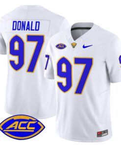 Aaron Donald Jersey #97 Pittsburgh Panthers 2025 Limited Stitched