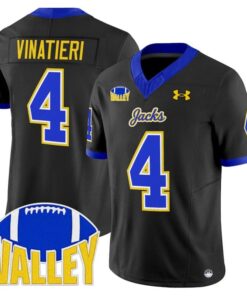 Adam Vinatieri Jersey #4 South Dakota State Jackrabbits 2025 Stitched