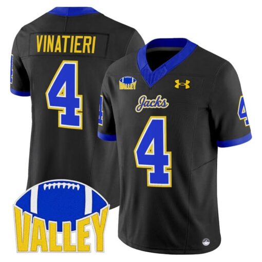 Adam Vinatieri Jersey #4 South Dakota State Jackrabbits 2025 Stitched