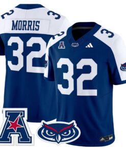 Alfred Morris Jersey 32 Florida Atlantic Owls 2025 All Stitched Blue Alter 49d2dd6c 09a7 41af b7a6 8e01fc0a9e6c