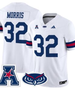 Alternative view of Alfred Morris Jersey #32 Florida Atlantic Owls 2025 All Stitched