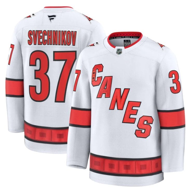 Andrei Svechnikov Jersey #37 Carolina Hurricanes 2025 - 26 Premium Stitched - Image 4