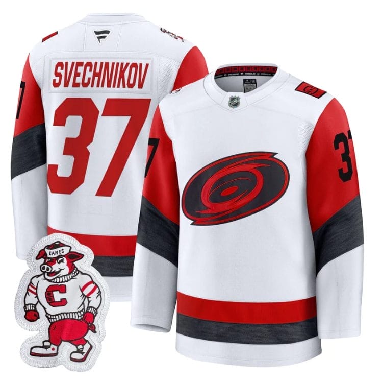 Andrei Svechnikov Jersey #37 Carolina Hurricanes 2025 - 26 Premium Stitched - Image 3