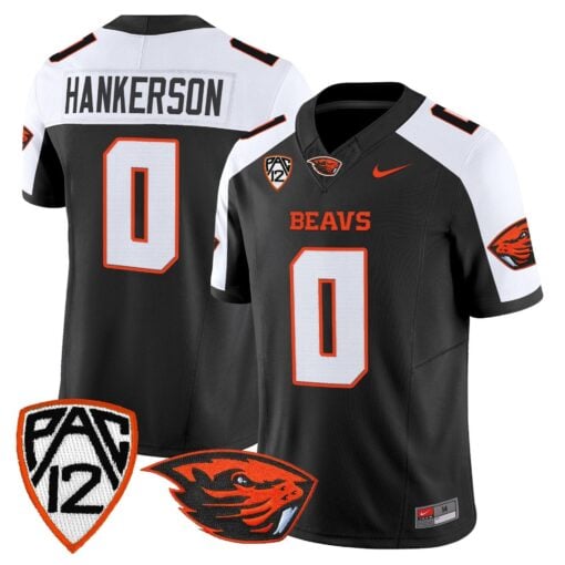 Anthony Hankerson Jersey #0 Oregon State Beavers 2025 Limited Stitched - Image 3