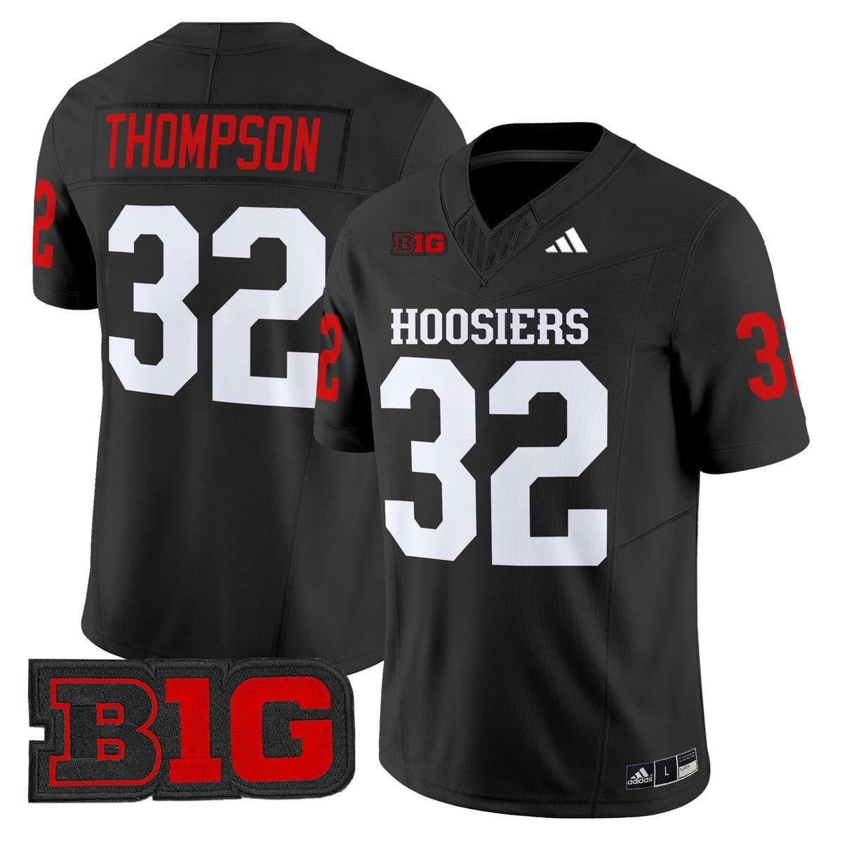 Anthony Thompson Jersey #32 Indiana Hoosiers 2025 Limited Stitched 1 Anthony Thompson Jersey #32 Indiana Hoosiers 2025 Limited Stitched