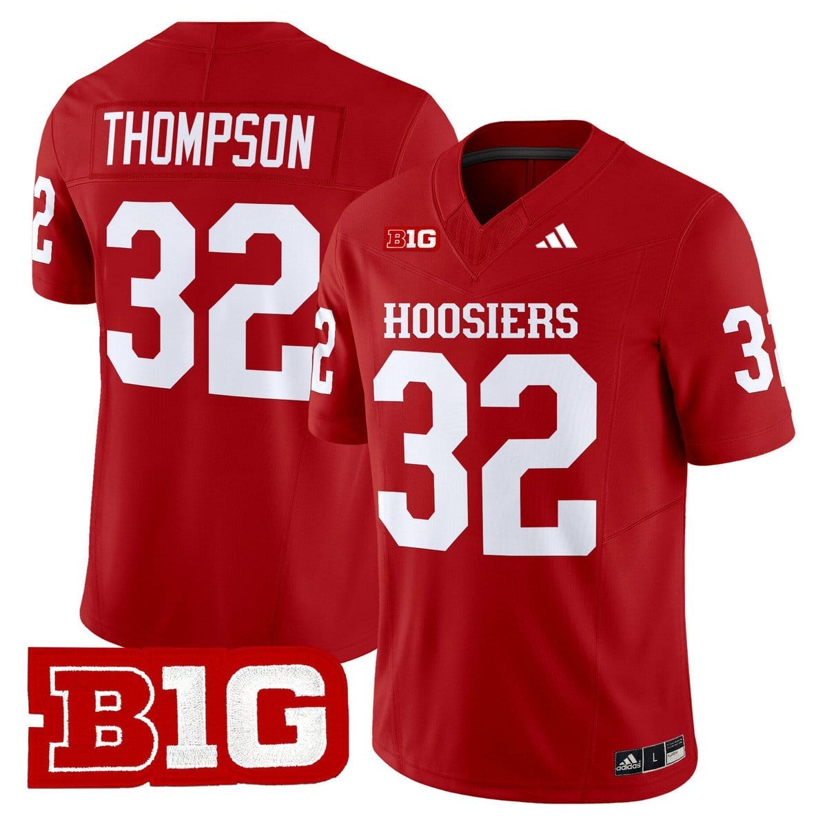 Anthony Thompson Jersey #32 Indiana Hoosiers 2025 Limited Stitched 5 Anthony Thompson Jersey #32 Indiana Hoosiers 2025 Limited Stitched - Image 5